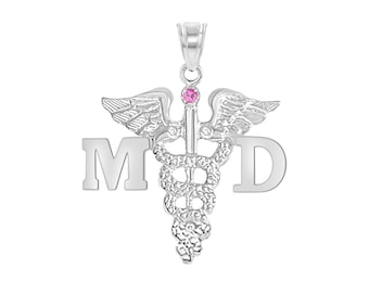 Medical Doctor MD Graduation Charm