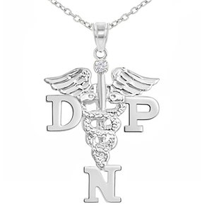 Doctor Nursing DNP Graduation Necklace