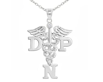 Doctor Nursing DNP Graduation Necklace
