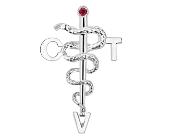Certified Vet Tech CVT Graduation Pin