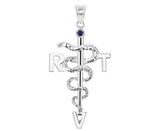 Registered Vet Tech RVT Graduation Charm