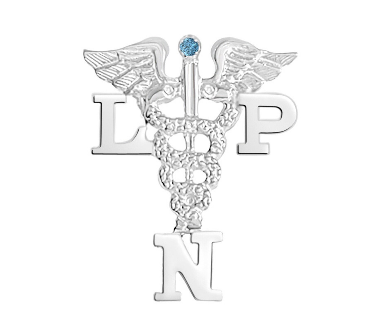 LPN Nursing Pins Silver for Graduation Etsy
