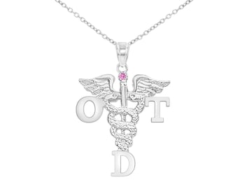 Doctor Occupational Therapy OTD Necklace
