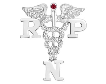 Registered Practical Nurse RPN Pin Silver