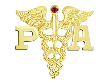 Gold Physician Assistant PA Graduate Pin