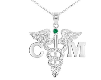Case Manager CM Silver Necklace
