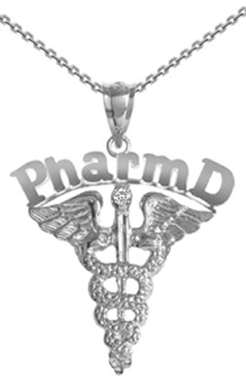 Doctor of Pharmacy PharmD Charm Necklace Etsy