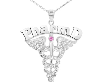 Doctor of Pharmacy PharmD Charm Necklace