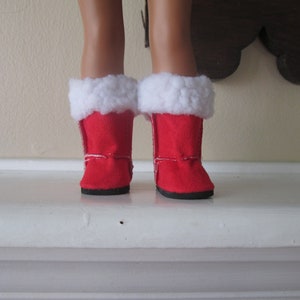 Wellie Wisher Doll Shoes Red Boots