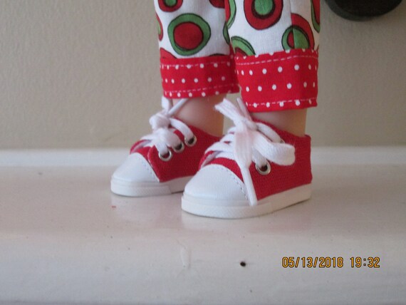 Debs SILVER Bow-Tie Doll Shoes For 14/" American Girl Wellie Wisher Wishers