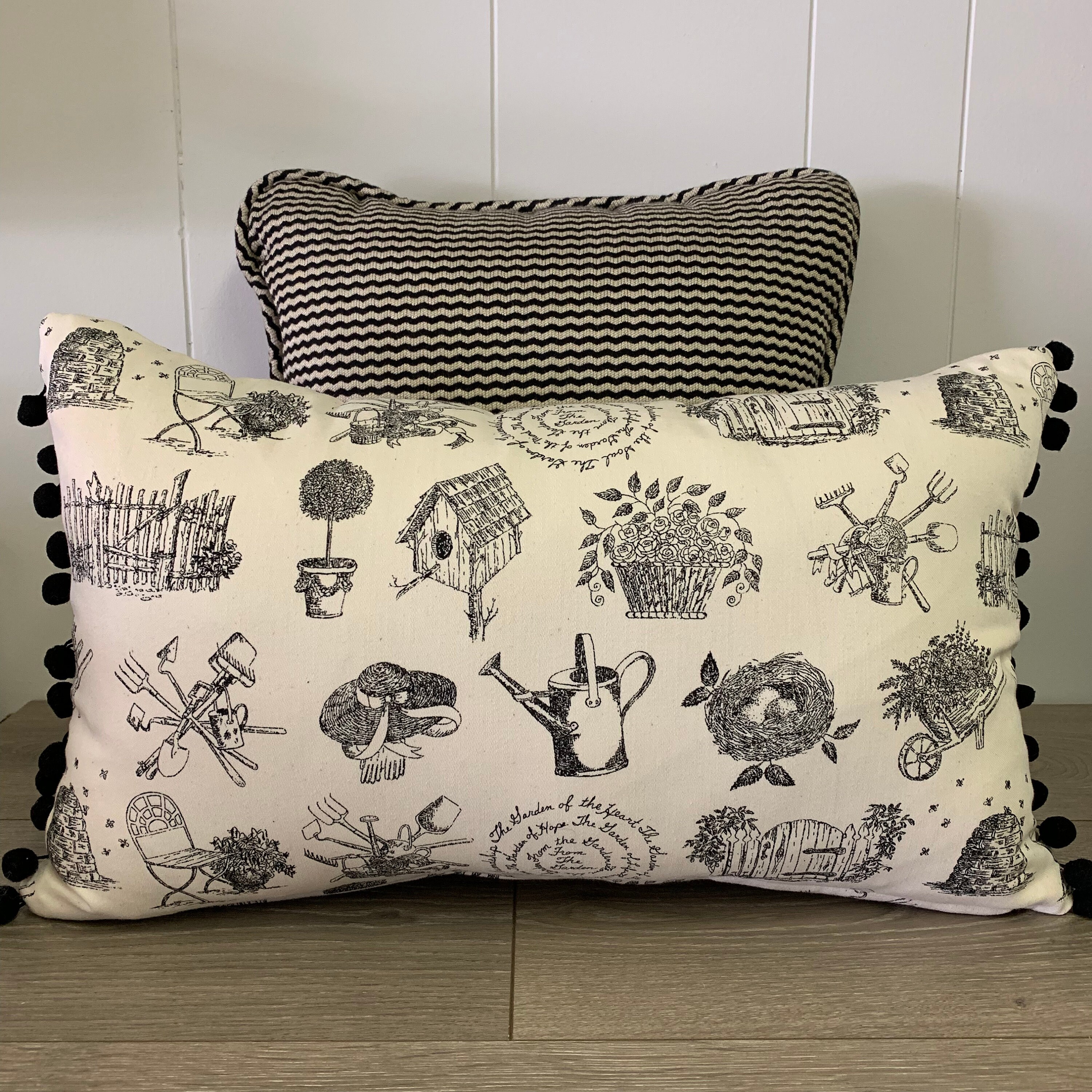 Novelty Pillow Cover Pom Pom Pillow Cover 12x20 20x20 Etsy