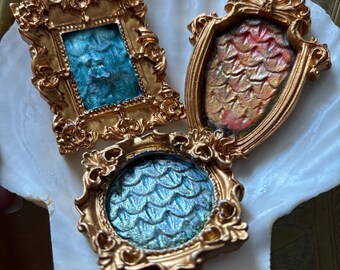 Mermaid Scales Framed Art / Magnet
