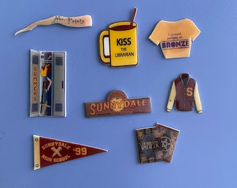 Buffy the Vampire Slayer pins / Sunnydale pins / Kendra The Slayer /