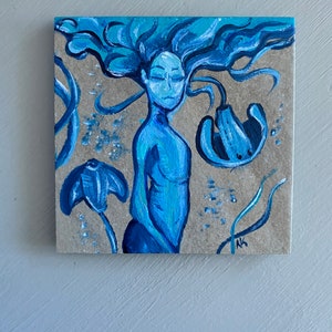 Women and their creatures/ Mermaids and their spirit animals / Sharks and mermaid / Manta rays and mermaid / Deer and mermaid /Girl and bear