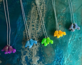 Roller Skate Necklace - Colorful Skater Jewelry, *Limited Edition*