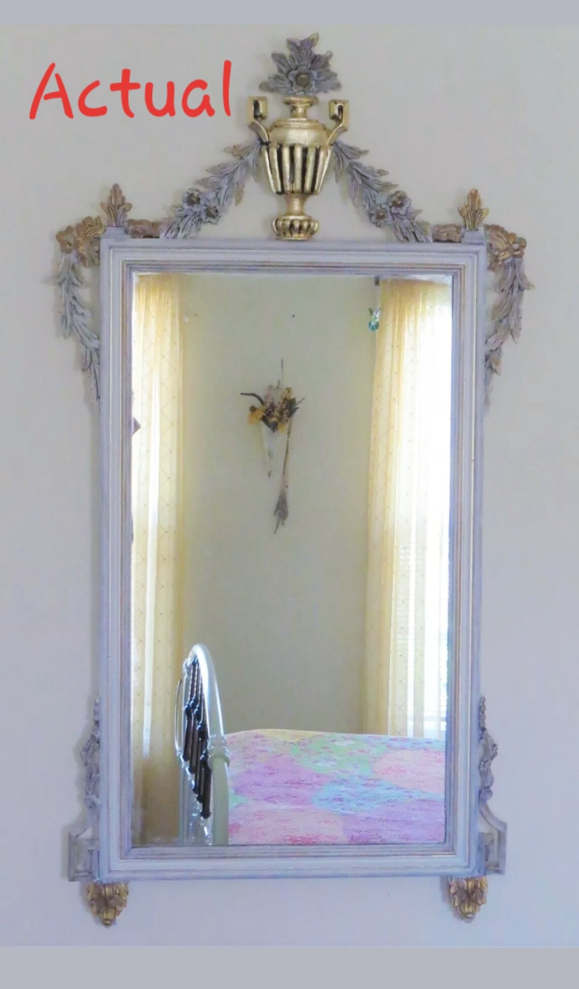 Antique European Style Mirror Wall Mirror Vintage Gold Etsy
