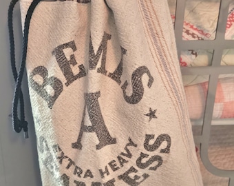 DItty Bag from Bemis Grainsack, Feedsack, Storage Tote