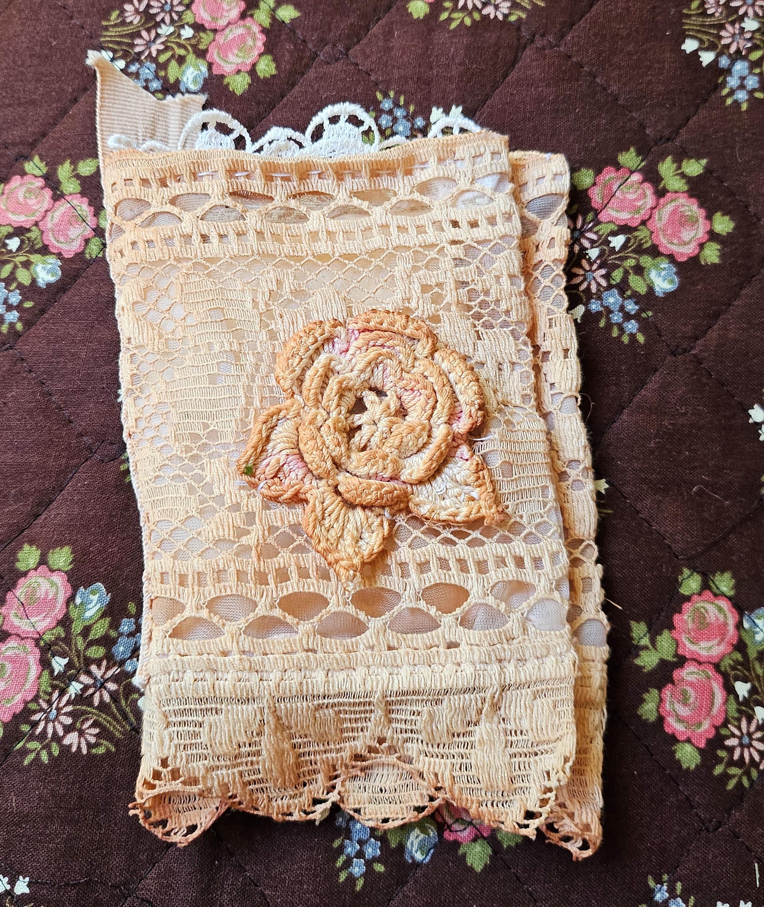 Needle Case Handcrafted from Vintage Quilts for Slow Stitchers. Sewing Kit for Adults