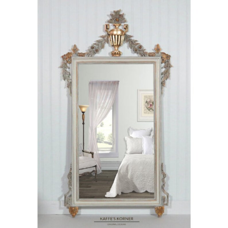 Antique European Style Mirror Wall Mirror Vintage Gold Etsy