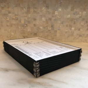 Black Lizard Canasta Pad Holder con Almohadillas