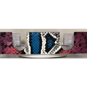 Lagarto Rosa Azul con Bandeja De Canasta Studs