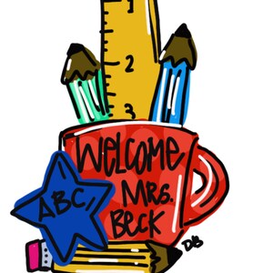 TEMPLATE:Teacher Door Hanger Download Template - Printable Template