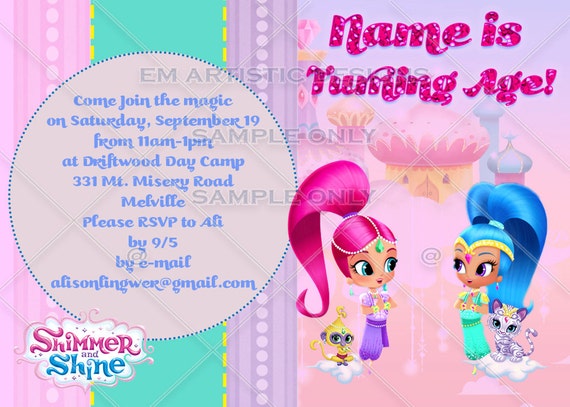 casa shimmer y shine