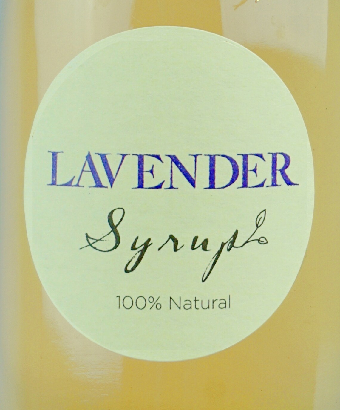 Gourmet Lavender Simple Syrup // All Natural // New Hampshire Etsy