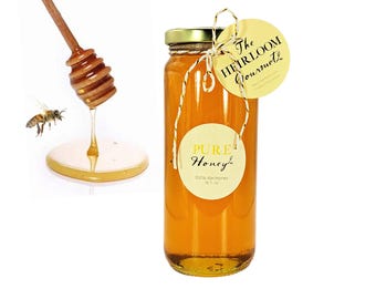 Miel // Totalmente natural // 100% miel de New Hampshire // 454 g