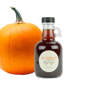 Gourmet Pumpkin Spice Syrup // All Natural // New Hampshire Home Grown // 250 mL