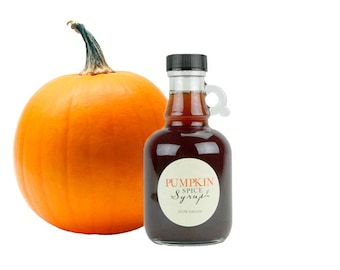 Gourmet Pumpkin Spice Syrup // All Natural // New Hampshire Home Grown // 250 mL