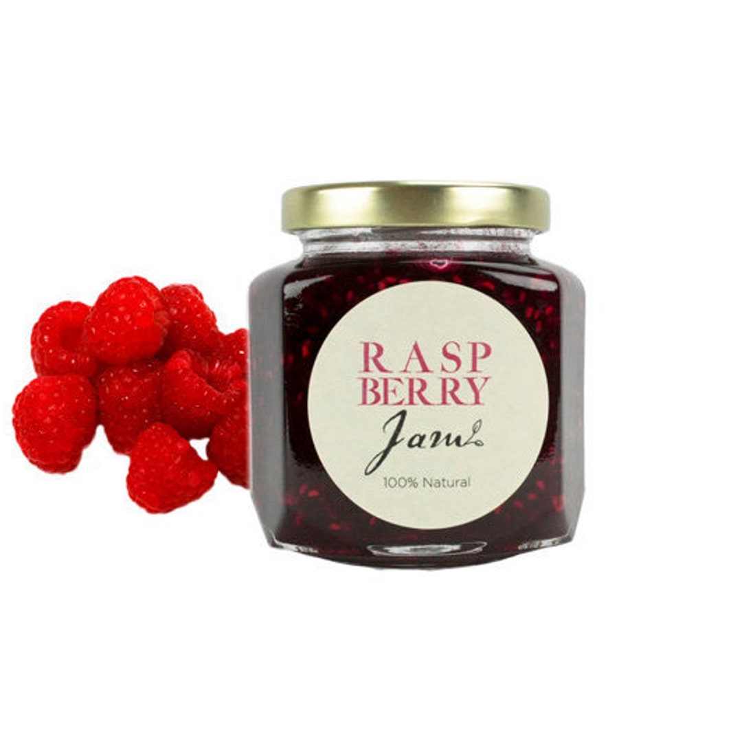 Gourmet Raspberry Jam // All Natural // New Hampshire Home Etsy