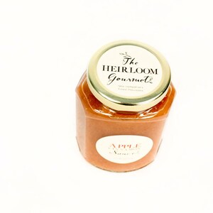 Heirloom Macintosh Cinnamon Applesauce // All Natural // New Hampshire Home Grown // 12oz image 3