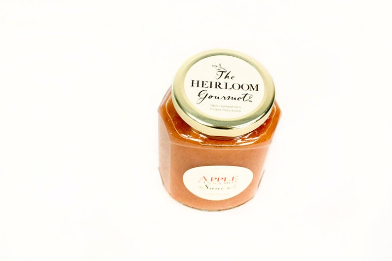 Heirloom Macintosh Cinnamon Applesauce // All Natural // New Hampshire Home Grown // 12oz image 3