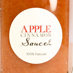 Heirloom Macintosh Cinnamon Applesauce // All Natural // New Hampshire Home Grown // 12oz image 4