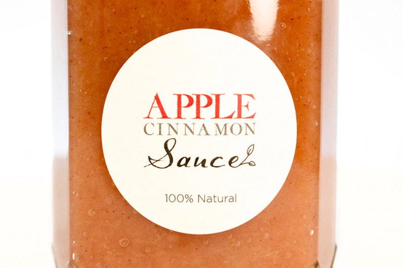 Heirloom Macintosh Cinnamon Applesauce // All Natural // New Hampshire Home Grown // 12oz image 4