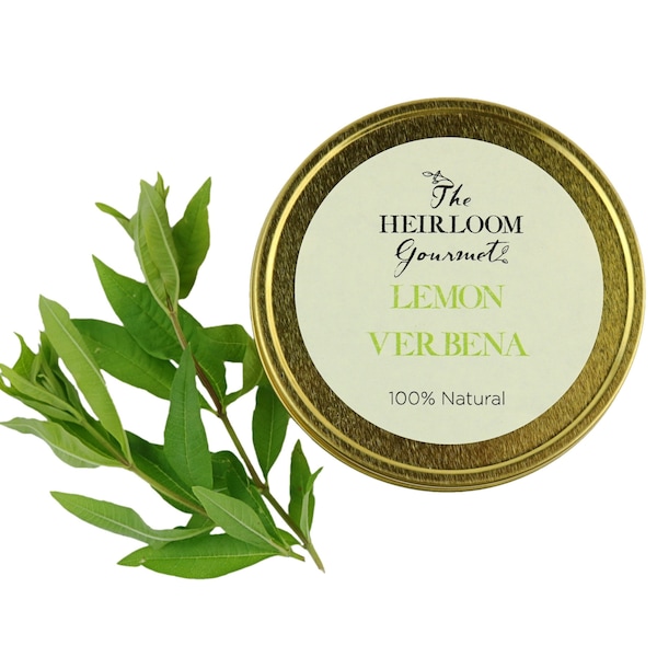 Gourmet Lemon Verbena // All Natural // New Hampshire Home Grown // 4 oz Tin