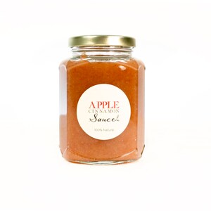 Heirloom Macintosh Cinnamon Applesauce // All Natural // New Hampshire Home Grown // 12oz image 2