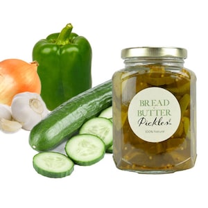 Gourmet Bread and Butter Pickles // All Natural // New Hampshire Home Grown // 12oz
