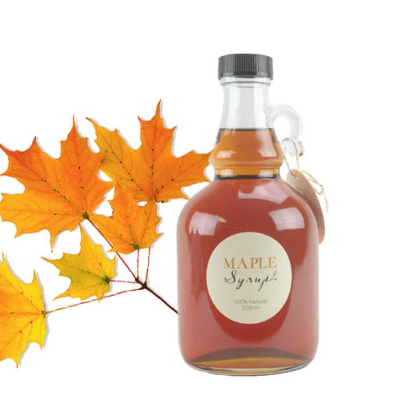 Pure New Hampshire Maple Syrup 500ml // 100% Natural Grade A  //