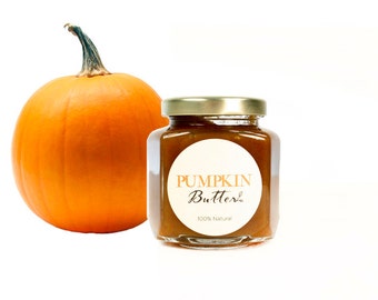 Gourmet Pumpkin Butter  // All Natural // New Hampshire Home Grown // 6 oz // Fall Harvest Pumpkin Spice