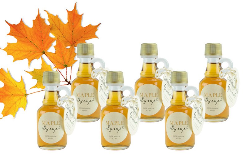 Pure New Hampshire Maple Syrup 40 Ml Set of 6 // 100 Natural Etsy