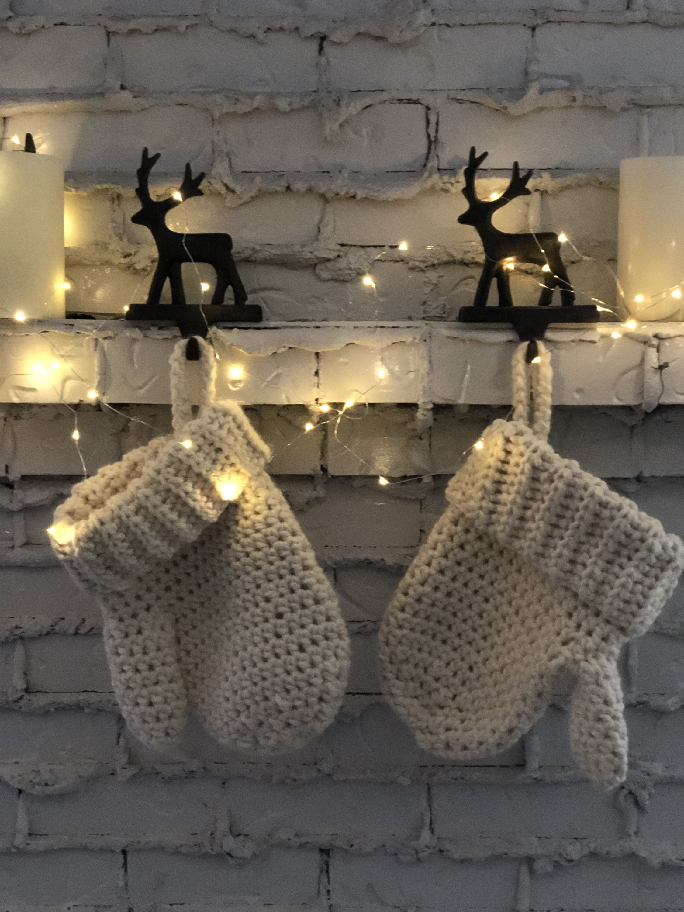 Digital Pattern, Crochet, Christmas Mitten Stocking - Etsy