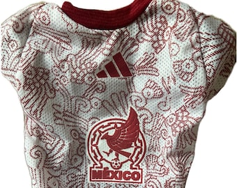 Camisetas para perro de Futbol Mexicano/ Camisetas para perro del mundial/ Camiseta del equipo Mexicano para perro nuevo modelo