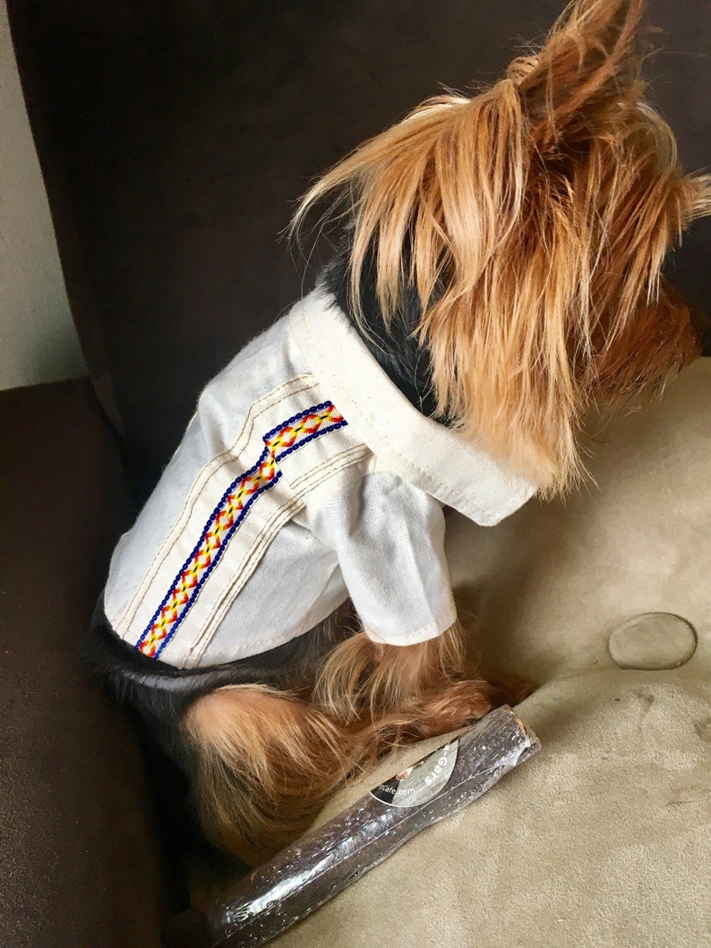 Mexican Dog Shirts/ Mexican Guayabera for Dog / Summer Dog Etsy