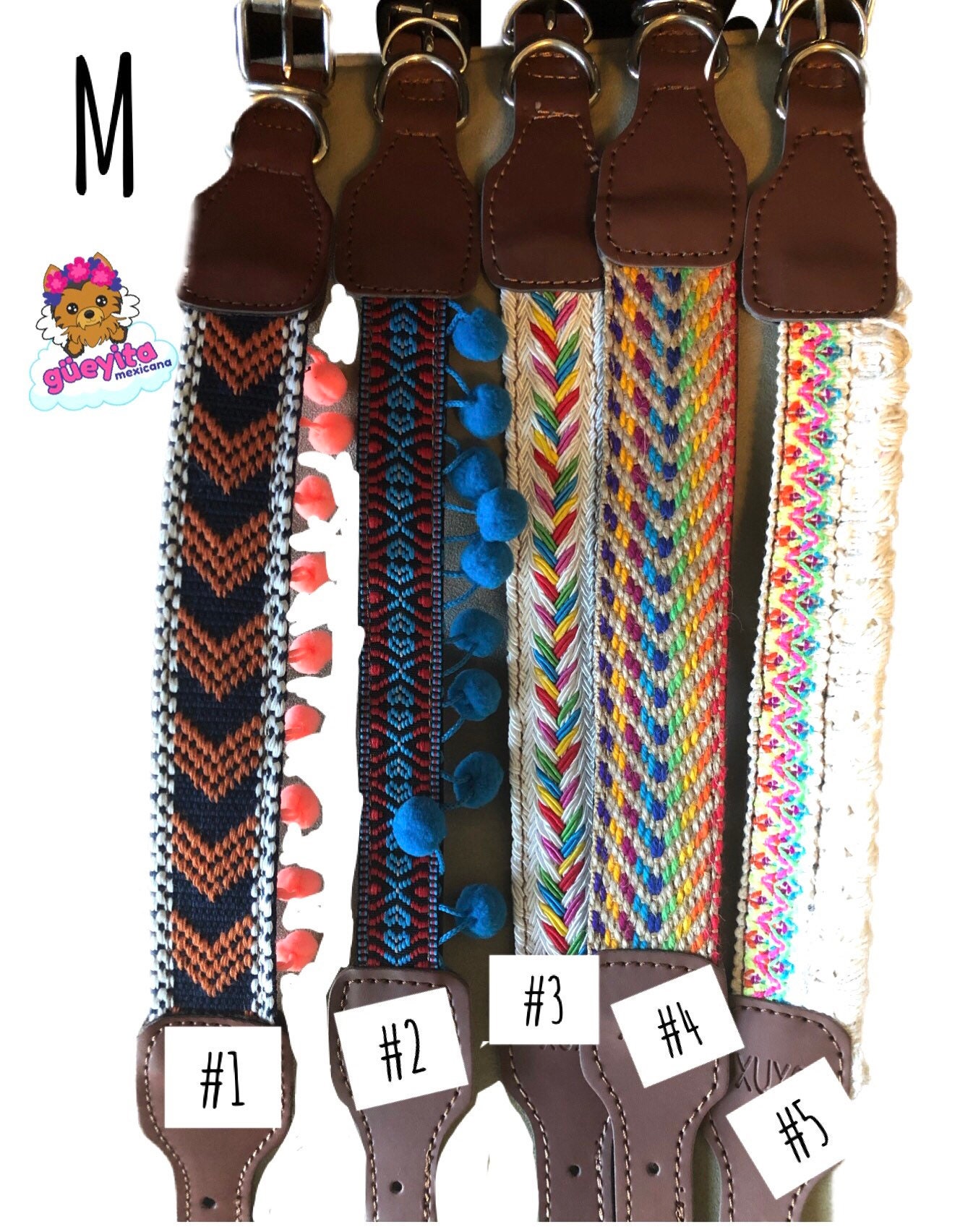 mexican dog collars