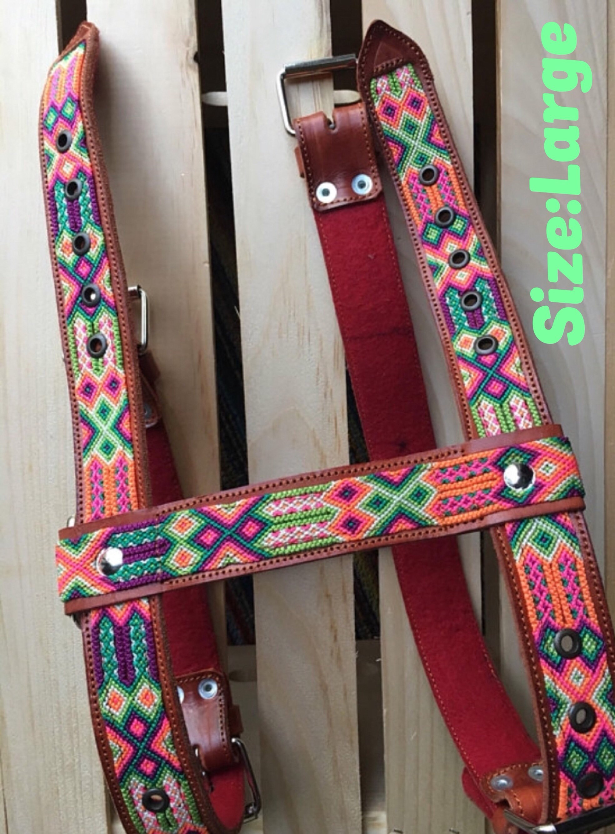Mexican Dog Harness/ Dog Harness Made by Artisans From - Etsy