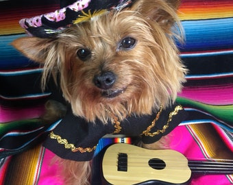Mariachi Dog Costume/ Mariachi Outfit for dogs/ Mexican dog costume/ Mariachi dog/ Mexican outfit/ Cinco de Mayo dog costume
