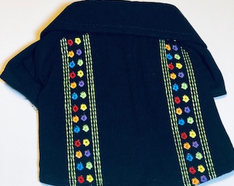 Mexican Dog shirts/ Mexican Guayabera for dog / Summer dog shirt/ Summer Guayabera for dogs/ Mexican Dog Guayabera