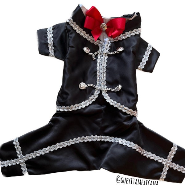 Premium Mariachi Dog Costume / Mariachi Outfit for dogs/ Mexican dog costume/ Mariachi dog/ Cinco de Mayo dog costume